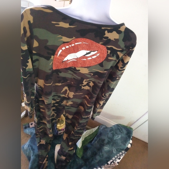 Camouflage Jumpsuit - i>r Style# NS127 - Picture 6 of 16